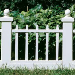 Wrought Iron Border Fence