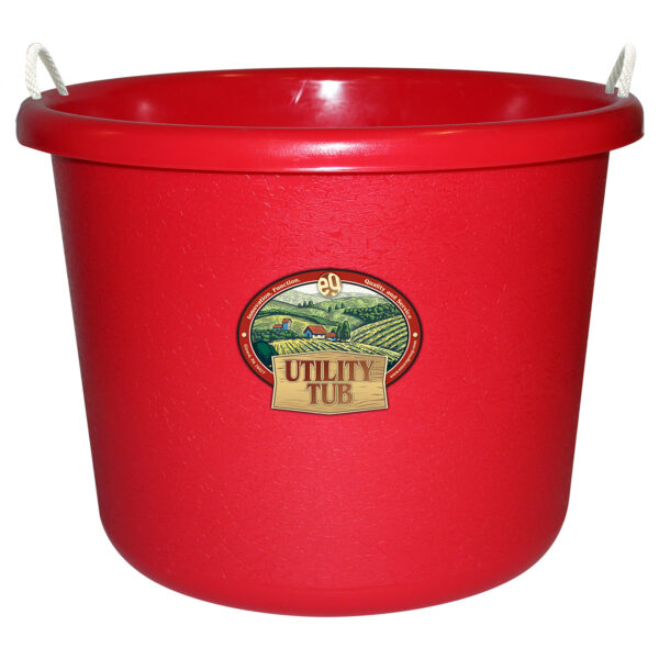 2652_RedUtilityTub